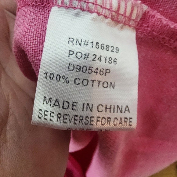 Pink Romper by White Birch. Denim, Size 3X. New - Picture 5 of 6